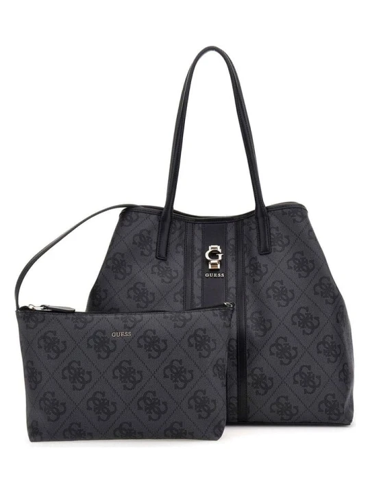 Zdjęcie produktu Guess Torebka "Erenia" w kolorze antracytowym - 40 x 34 x 20 cm rozmiar: onesize