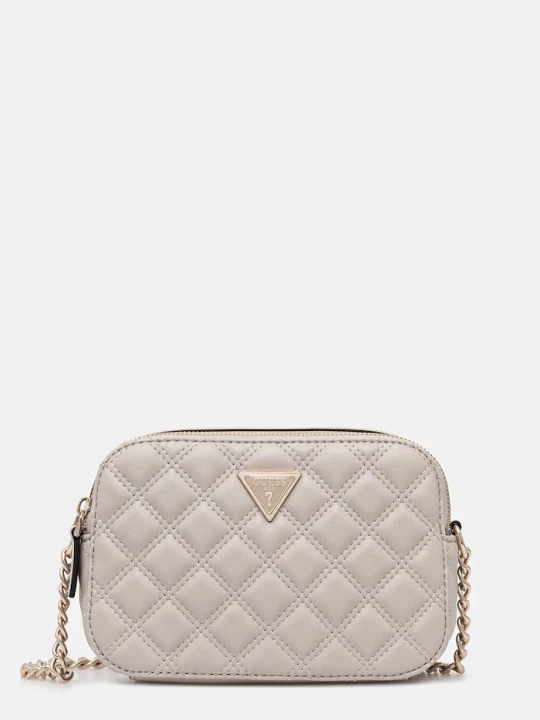 Zdjęcie produktu Guess torebka crossbody damska z imitacji skóry GIULLY beżowy