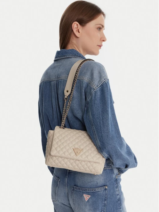 Zdjęcie produktu Guess Torebka HWEQG9 54121 Kremowy