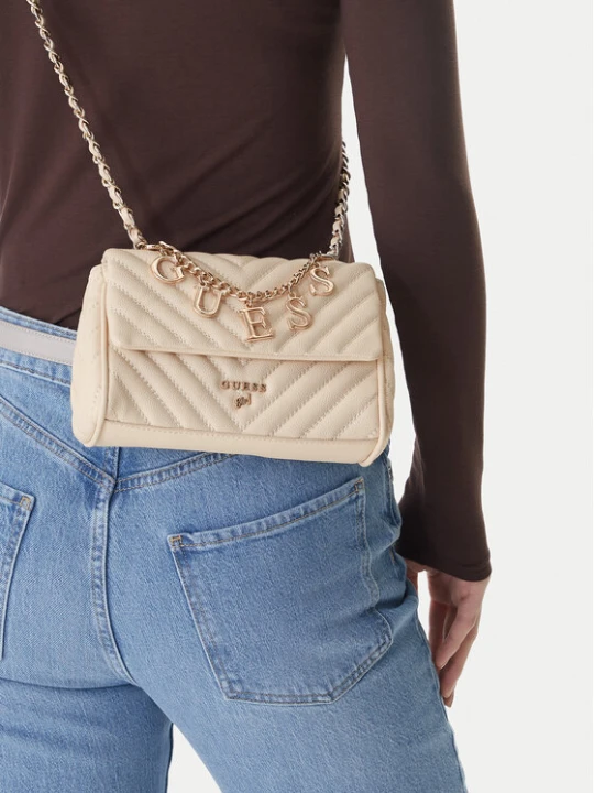 Zdjęcie produktu Guess Torebka J4YZ45 WFZL0 Écru Kremowy