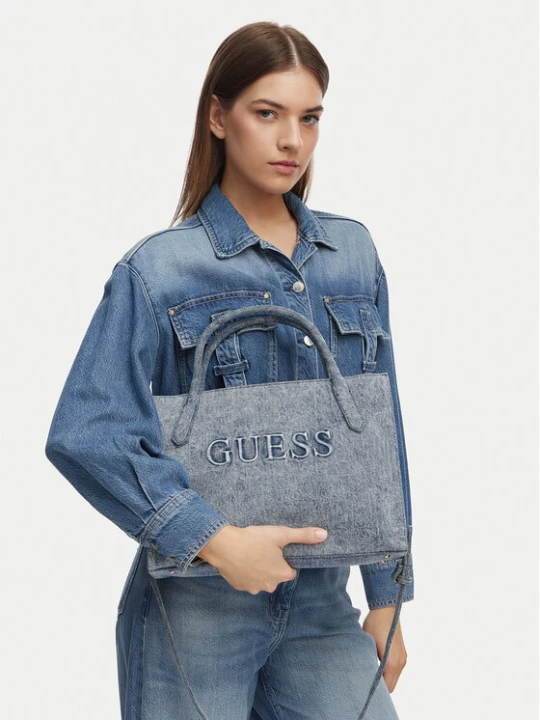 Zdjęcie produktu Guess Torebka Jodi HWDG97 69220 Niebieski jasny