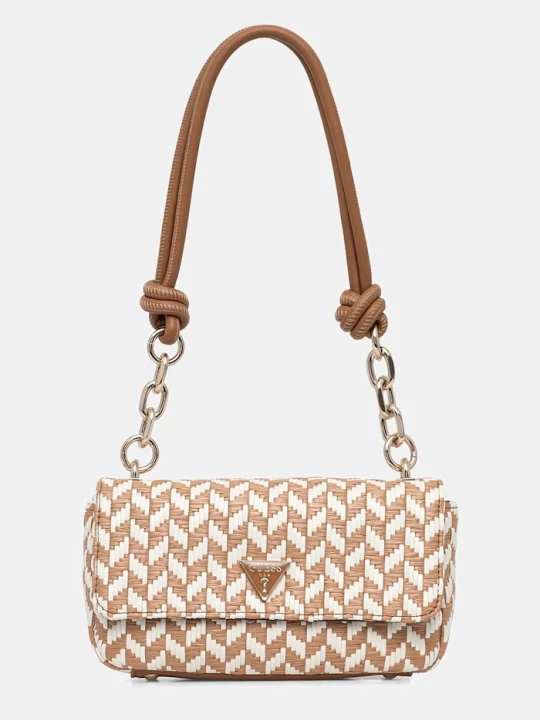 Zdjęcie produktu Guess torebka kuferek damska TESSI beżowy