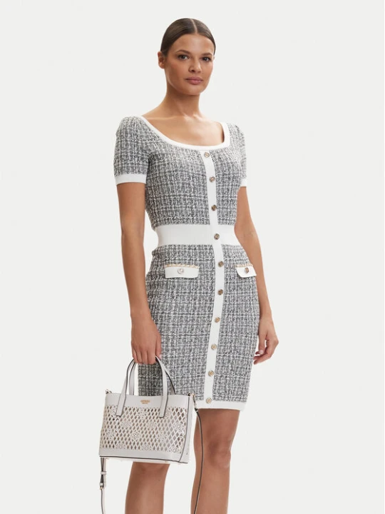 Zdjęcie produktu Guess Torebka Letty Mini HWPG99 11750 Biały