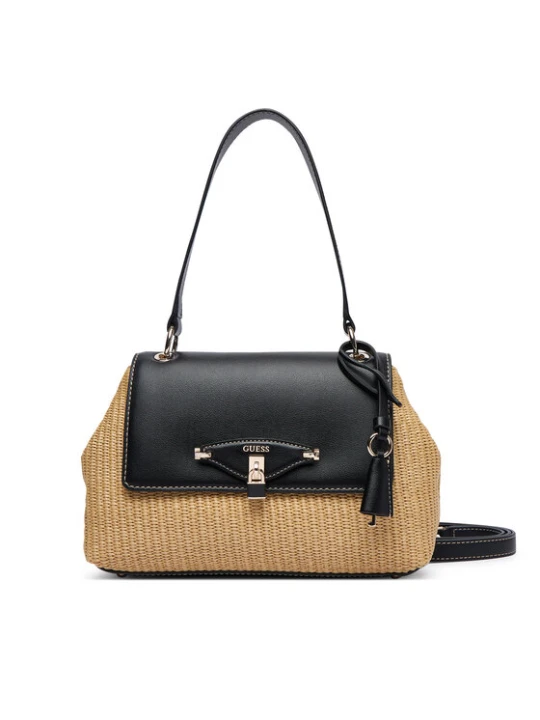 Zdjęcie produktu Guess Torebka Maggie Straw HWWG97 53190 Beżowy