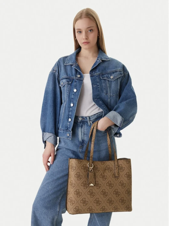 Zdjęcie produktu Guess Torebka Meridian II HWOS69 74230 Brązowy