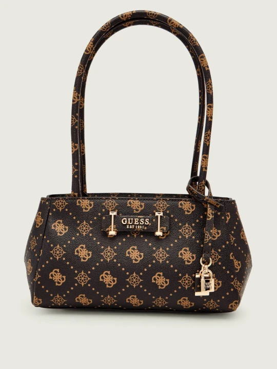 Zdjęcie produktu Guess Torebka na ramię CARRIE brązowy