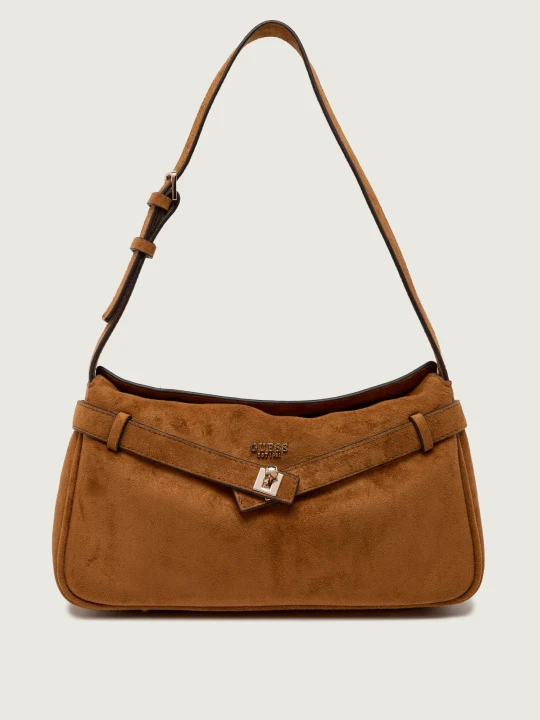 Zdjęcie produktu Guess Torebka na ramię Ella koniakowy