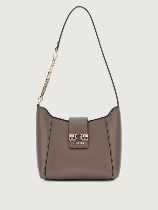 Zdjęcie produktu Guess Torebka na ramię JANE beżowy