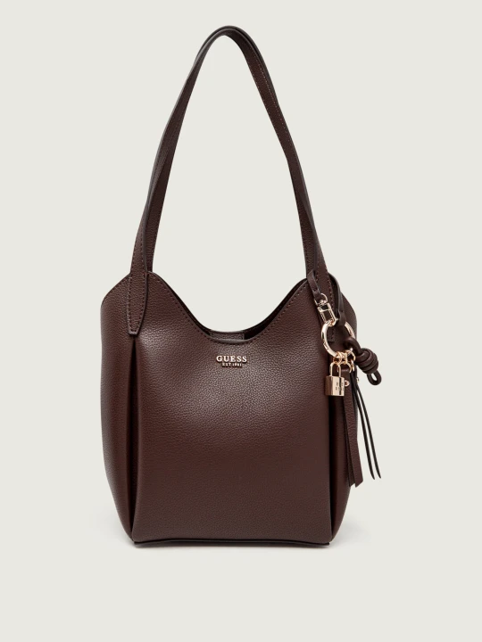 Zdjęcie produktu Guess Torebka na ramię Melody brązowy