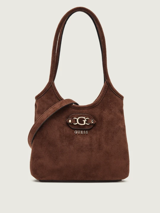 Zdjęcie produktu Guess Torebka na ramię Samantha brązowy