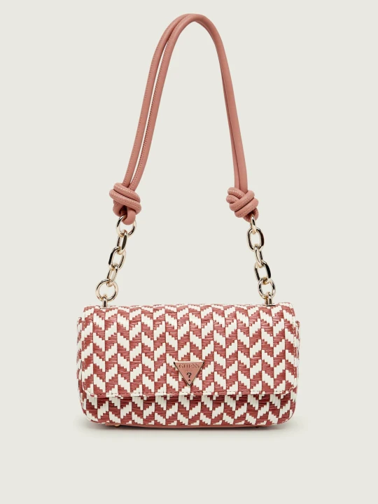 Zdjęcie produktu Guess Torebka na ramię TESSI różowy