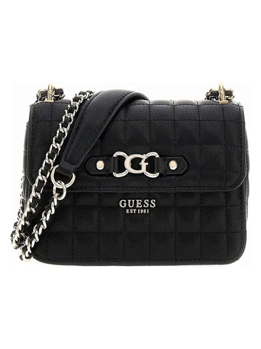 Zdjęcie produktu Guess Torebka "Nadira" w kolorze czarnym - 17 x 12 x 7, 5 cm rozmiar: onesize