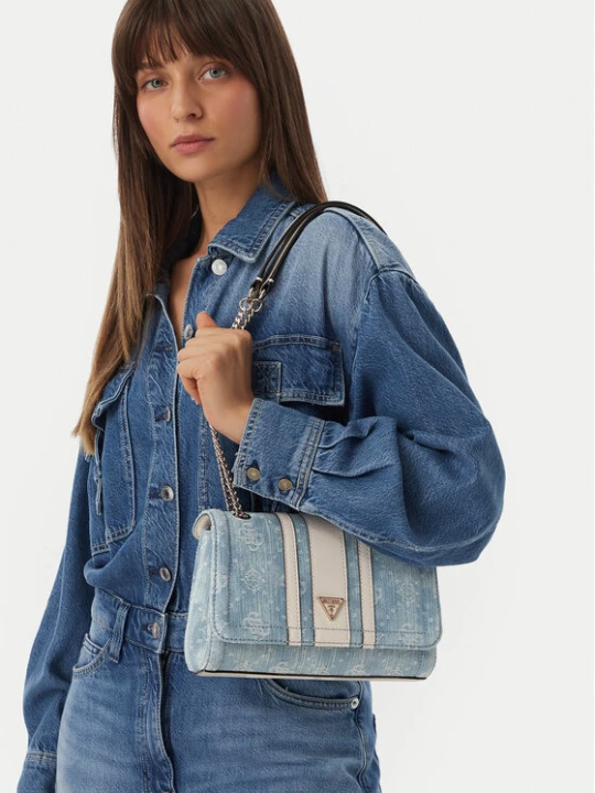 Zdjęcie produktu Guess Torebka Noelle II HWDL96 72210 Niebieski jasny