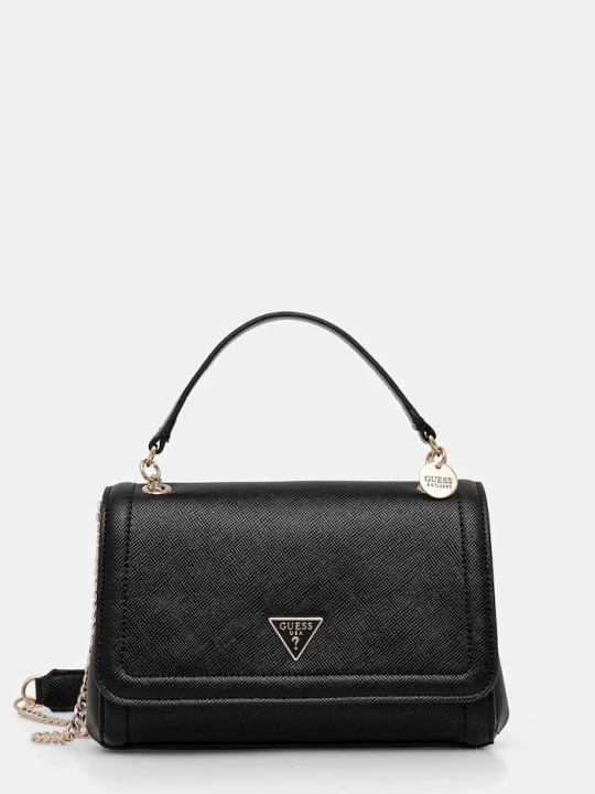 Zdjęcie produktu Guess torebka crossbody damska z imitacji skóry NOELLE czarny