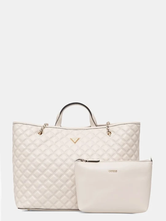 Zdjęcie produktu Guess torebka shopper damska GIULLY beżowy