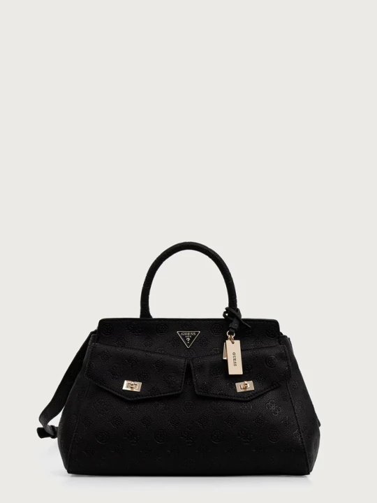 Zdjęcie produktu Guess torebka shopper damska z imitacji skóry BLAKE czarny