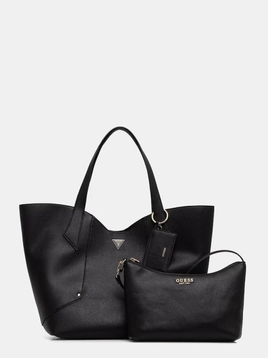 Zdjęcie produktu Guess torebka shopper damska z imitacji skóry DARCY czarny