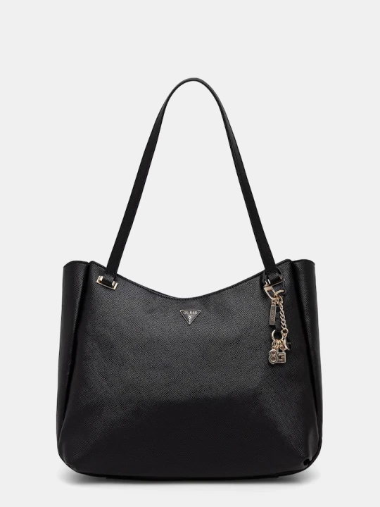 Zdjęcie produktu Guess torebka shopper damska z imitacji skóry GILDA czarny