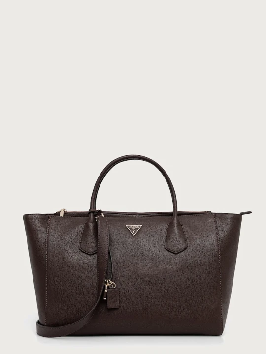 Zdjęcie produktu Guess torebka shopper damska z imitacji skóry MARISSA brązowy