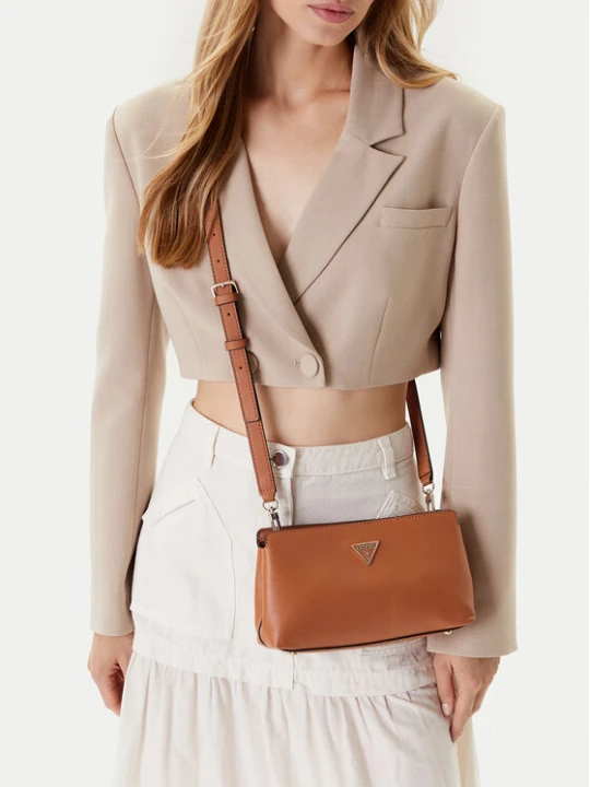 Zdjęcie produktu Guess Torebka Talent HWNG96 69120 Brązowy