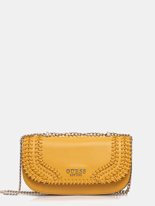 Zdjęcie produktu Guess torebka TATUM żółty