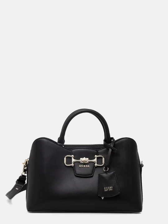 Zdjęcie produktu Guess torebka tote damska z imitacji skóry JANIE czarny
