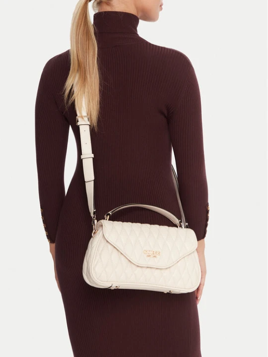 Zdjęcie produktu Guess Torebka Valla HWQG81 22200 Écru Kremowy