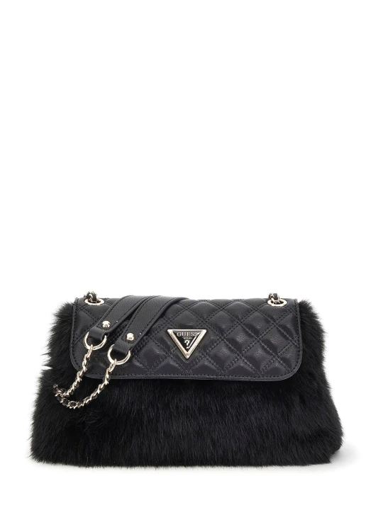 Zdjęcie produktu Guess Torebka wieczorowa | shearling czarny