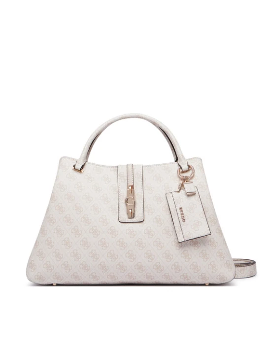 Zdjęcie produktu Guess Torebka Yvonne Logo HWSG23 78220 Kremowy