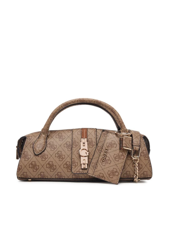 Zdjęcie produktu Guess Torebka Yvonne Logo Mini HWSG23 78760 Brązowy jasny