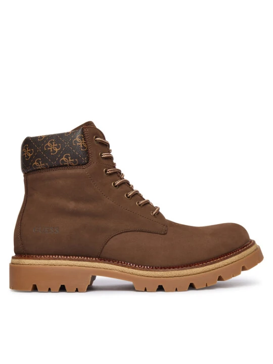 Zdjęcie produktu Guess Trapery FMFSIR LEA10 Brązowy