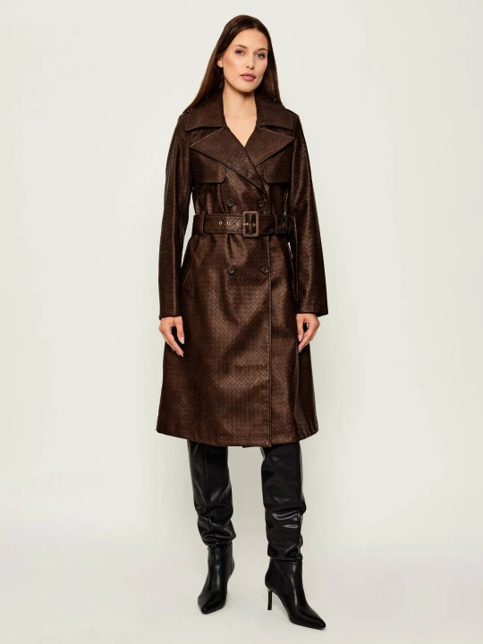 Zdjęcie produktu GUESS Trencz CARMEN brązowy