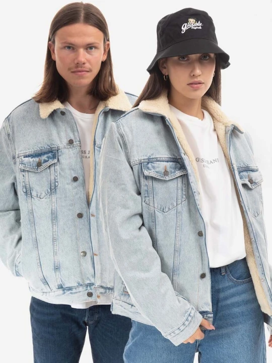 Zdjęcie produktu Guess U.S.A. kurtka jeansowa niebieski