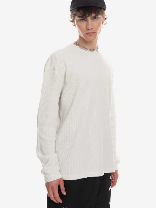 Zdjęcie produktu Guess U.S.A. sweter bawełniany biały