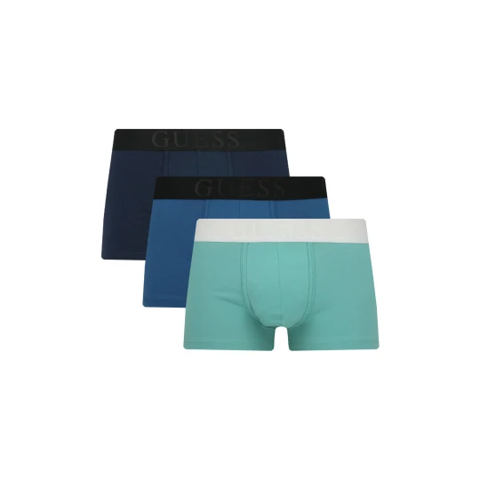 Zdjęcie produktu Guess Underwear Bokserki 3-pack SOLID PACK granatowy