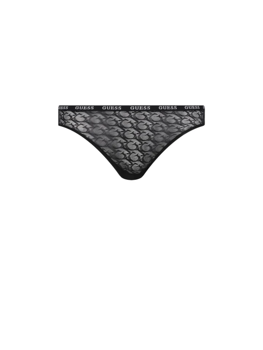 Zdjęcie produktu Guess Underwear Koronkowe figi czarny