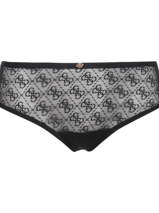 Zdjęcie produktu Guess Underwear Koronkowe figi NORA czarny