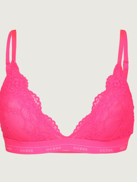 Zdjęcie produktu Guess Underwear Koronkowy biustonosz Jane różowy