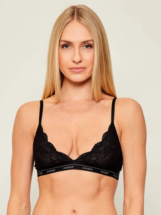 Zdjęcie produktu Guess Underwear Koronkowy biustonosz jane czarny