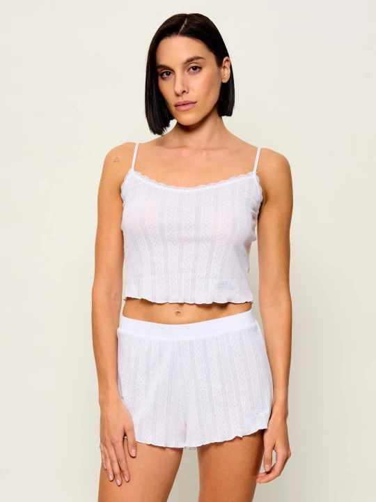 Zdjęcie produktu Guess Underwear Piżama GISELE | Regular Fit biały