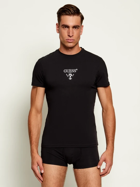 Zdjęcie produktu Guess Underwear Piżama | Slim Fit czarny