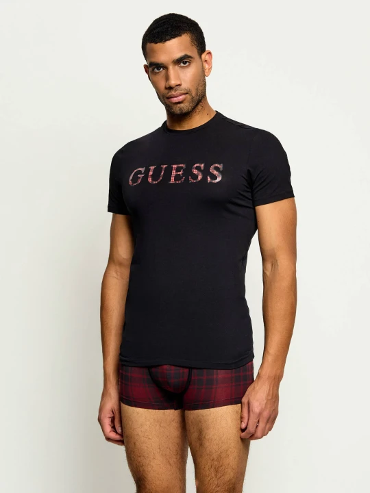 Zdjęcie produktu Guess Underwear Piżama | Slim Fit czarny