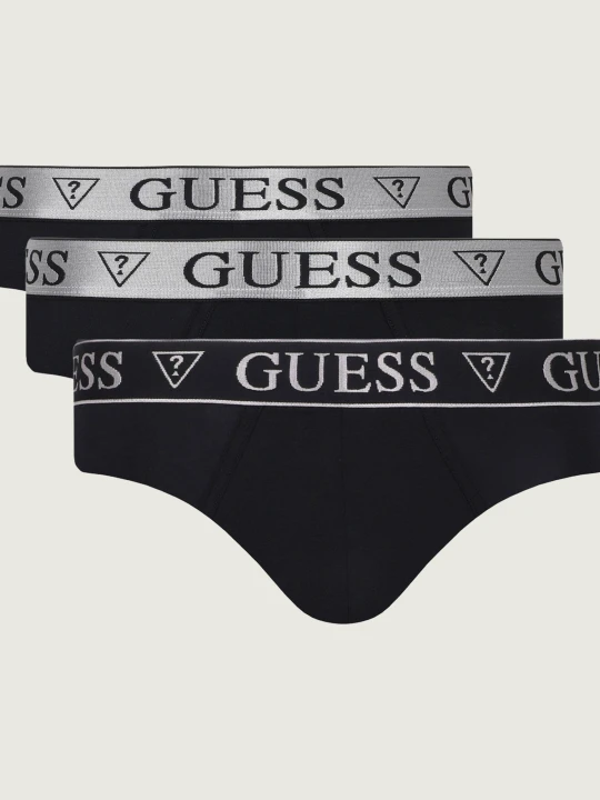 Zdjęcie produktu Guess Underwear Slipy 3-pack czarny