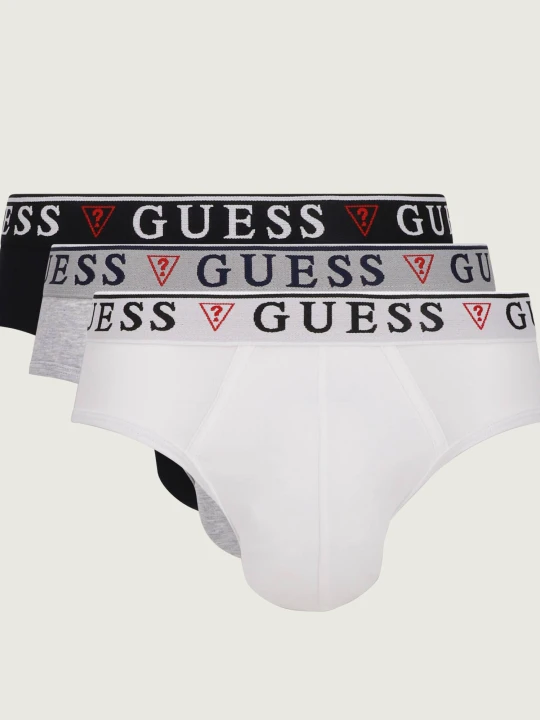 Zdjęcie produktu Guess Underwear Slipy 3-pack BRIAN HERO biały