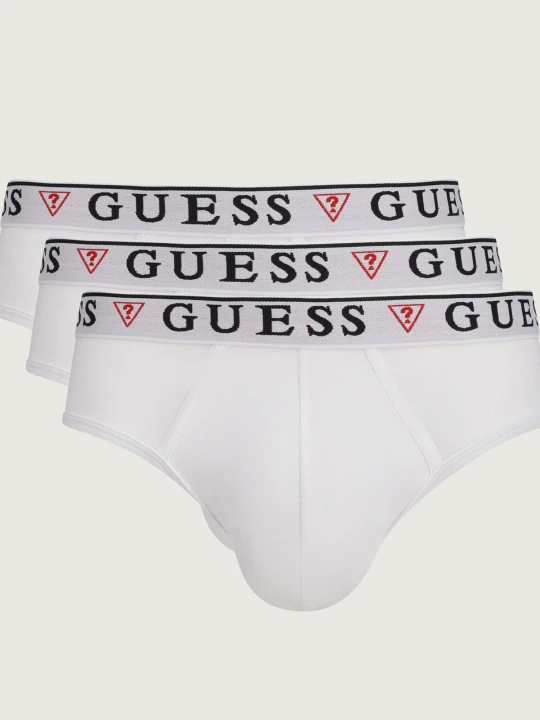 Zdjęcie produktu Guess Underwear Slipy 3-pack BRIAN HERO biały