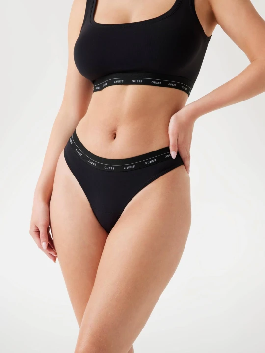Zdjęcie produktu Guess Underwear Stringi MATILDE czarny