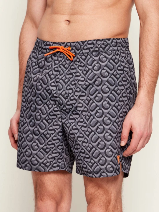 Zdjęcie produktu Guess Underwear Szorty kąpielowe NEW ONEHUN | Regular Fit szary