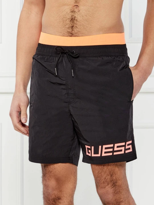 Zdjęcie produktu Guess Underwear Szorty kąpielowe | Regular Fit czarny