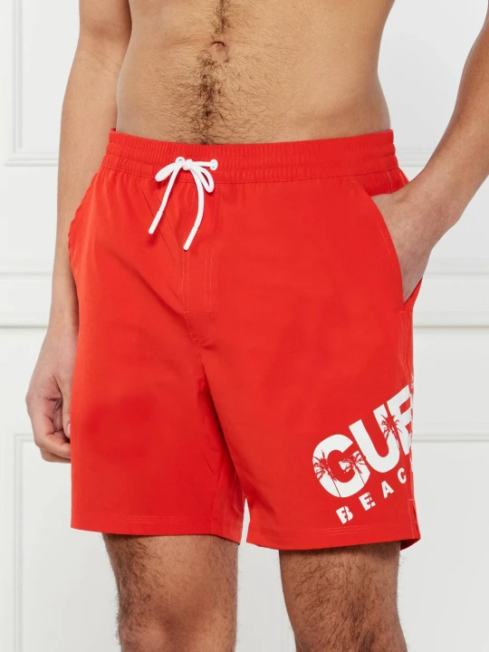 Zdjęcie produktu Guess Underwear Szorty kąpielowe | Regular Fit czerwony