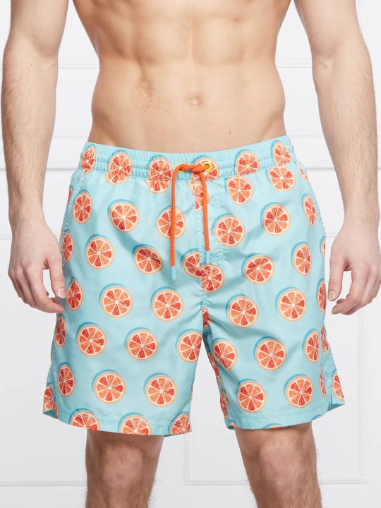 Zdjęcie produktu Guess Underwear Szorty kąpielowe | Regular Fit miętowy